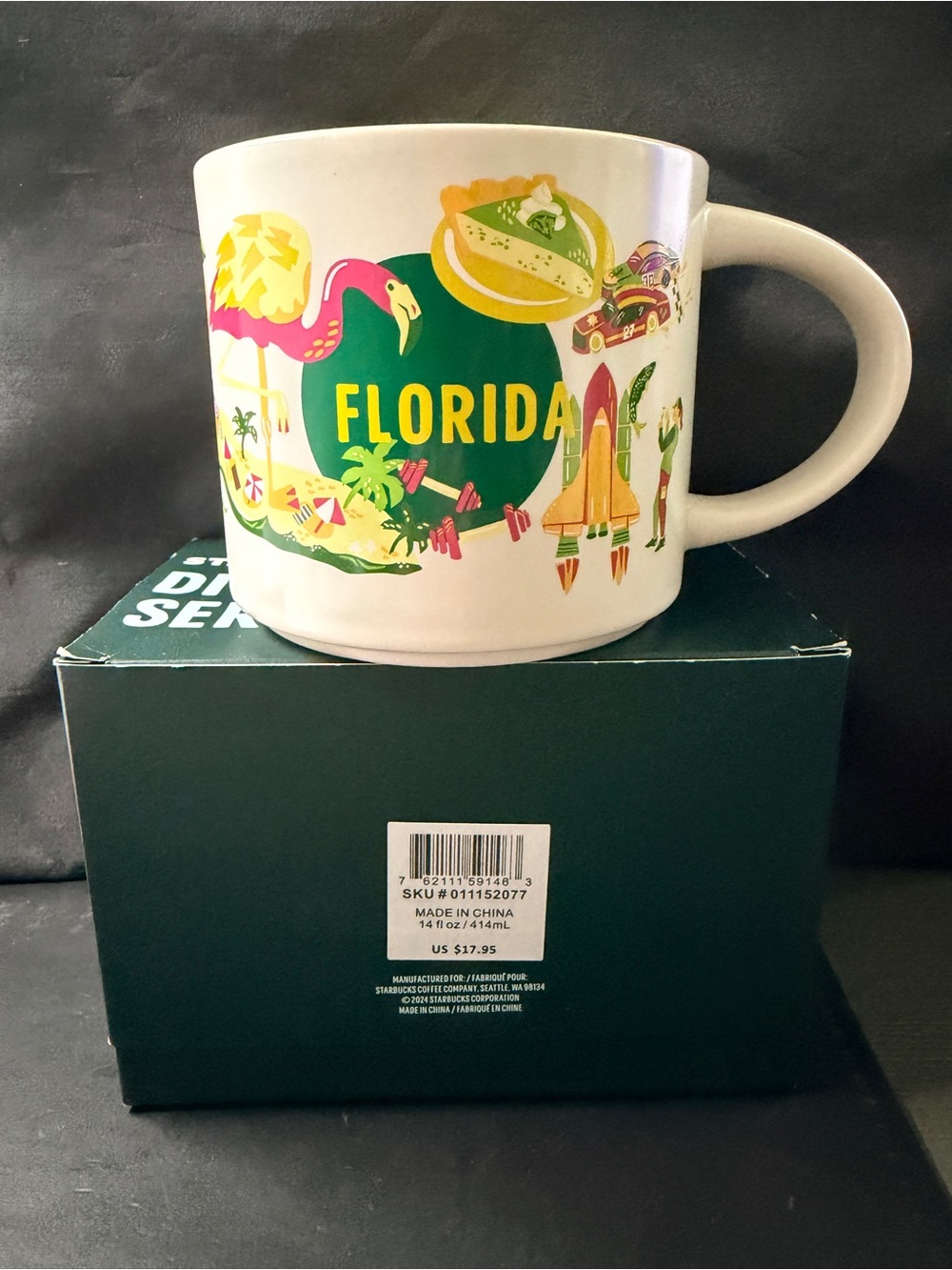 NWT Starbucks Discovery Series -Florida New in Box Mug 
-Purchased in Fort Myers
